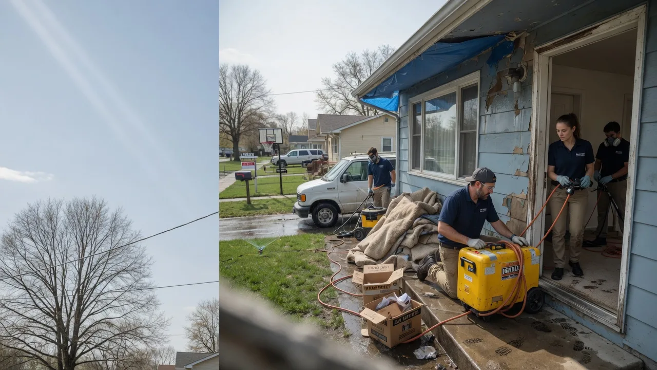 Basement Flood Cleanup in Great Mills, MD near me
